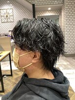 ステレオ ヘアデザイン 安城店(STEREO HAIR DESIGN)&nbsp;センターパート×波巻き（1月）