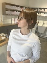 オリガミ 高松桜町(ORIGAMI)&nbsp;【イルミナカラー】柔らかベージュ×ボブ