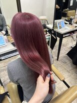 アジールヘア 所沢プロペ通り店(agir hair) ピンクカラー