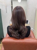 マルクヘアケア(MALQ HAIR CARE) ツヤと柔らかさのある大人可愛いピンクブラウン