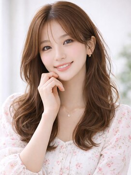 リリアーナ(LILIANA) 池袋 韓国巻き レイヤーカット ミルクティーベージュ つや髪
