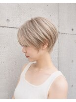 シャワー(SHOWER)&nbsp;ペールベージュ/大人ショート/ダブルカラー/ベリーショート