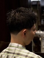 ザバーバー 渋谷(THE BARBER)&nbsp;短髪フェード　スパイキーショート