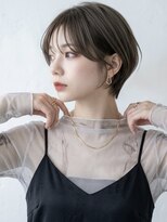 ヘアーメイク ライズ 西田辺店(Hair make rise;)&nbsp;大人可愛い20代30代40代小顔ひし形ショートボブ前下がり