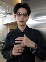 イェン(Yen.) センターパート アクティブショート サーフカール