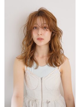 パール(PearL) 【PearL】面長さんにもおすすめ/デジタルパーマ/コテ巻きパーマ