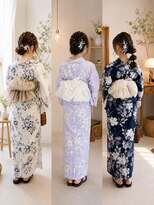 グースカ(guusca)&nbsp;大人可愛い浴衣ヘアセット3スタイル