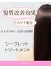 【髪質改善効果☆シークレットトリートメント】　　カラーをされる方対象