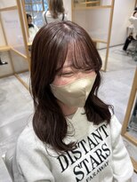 スピンヘアー 烏丸店(Spin hair)&nbsp;ツヤ感ピンクブラウン/ツヤ感カラー/学割/U24/京都/四条