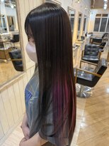 ドラン 京橋店(DRAN)&nbsp;バイオレットグレージュ×ピンク【髪質改善/京橋】