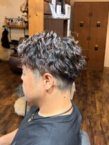ジーワンヘアー(G1 HAIR)&nbsp;【メンズパーマ】　ツイストスパイラルパーマ