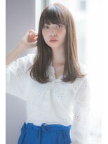 【GARDEN KOMAKI】柔らか春のストレートロングヘア