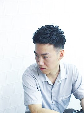 メリケンバーバーショップ フクオカ(MERICAN BARBERSHOP FUK) クラウドマッシュテクノセミウェットワイルドツーブロック4