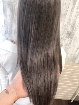 アンククロス 渋谷(ANKH CROSS) ストレートラベンダーグレージュ