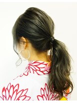 ナタリーアンドアローナ エーエス(Natalie&Arrowna AS)&nbsp;【浴衣着付♪】シンプルヘアアレンジ★