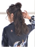 #ほつれウェーブ#ローライト#ツヤ感ロング#ショコラ難波