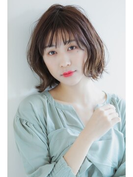 リル 7F 銀座(Rire) 【Rire-リル銀座-】シースルーなひし形外ハネショート☆