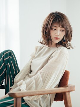 サンクス 品川港南(THK.) 【THK.品川】ボブ × ニュアンスゆるパーマ