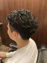 ヒロギンザ 上野店(HIRO GINZA)&nbsp;王道ツーブロ7:3パーマスタイル