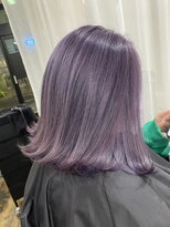 ファンド 千葉(fand)&nbsp;斜めバング/グレージュカラー/デザインカラー/シルキーベージュ