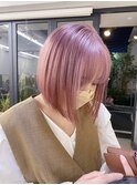 pink × bob