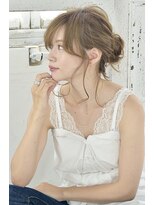 クレドガーデン 西新井店(CRED GARDEN)&nbsp;［西新井クレドガーデン］低めシニヨン大人カジュアルアレンジ