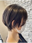 【磐田 nista cercle】大人 ナチュラル ショートボブ