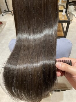 ライツ(ReiZ)の写真/《カット+オーガニックカラー+髪質改善トリートメント》髪質に合わせる一押しケアメニュー[髪質改善/渋谷]