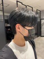 アンダーバーホワイト(_WHITE)&nbsp;ショートセンターパート