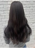 【暗髪グレージュ】