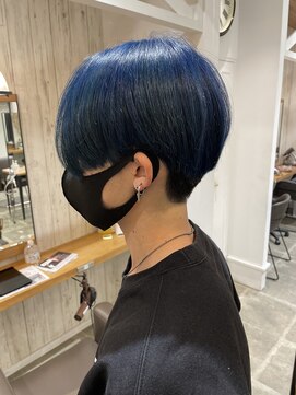 コスタ オブ リシェール(The COSTA of RICHAIR) 韓国風メンズマッシュ　センターパートマッシュ　前下がり