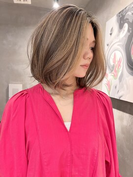 ブルックス ハイライト/ショート/ショートボブ/ボブ/大人ショート/30代/40代