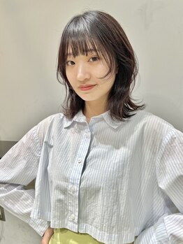 クリアーオブヘアー 栄南店(CLEAR of hair)の写真/【矢場町】再現性のある顔まわりcutで、お客様の魅力を引き出します◎