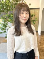 パークレーン アイス イヴェン(park lane ICI yeven)&nbsp;ブリーチなしダブルカラー　明るめオリーブベージュ/momoka