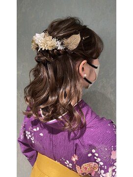 スタイル スマート サロン(STYLE smart salon) 卒業式ハーフアップ
