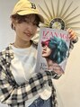 ヘアーアンドアート ルミナ(HAIR&ART LUMINA) IZANAGI10月号表紙のメイクを務めさせて頂きました。
