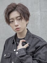 小久保Style☆波巻きハイライト束感ツーブロックマッシュパーマ