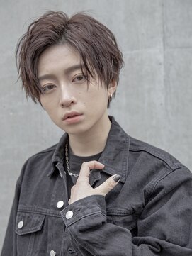 アイヴィ 表参道(IVY) 小久保Style☆波巻きハイライト束感ツーブロックマッシュパーマ