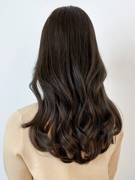 アイティー バイ アルバム 浦和店(IT by ALBUM) ダークグレー_斜めバンググレージュカラー_ba464461