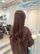 ロカ 表参道(loka)&nbsp;ピンクブラウン[表参道/髪質改善/ハイライト/インナーカラー]