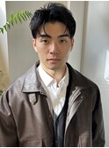 アッシュブラック/カルマパーマ/ベリーショート/ダークアッシュ