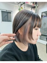 パープル(purple)&nbsp;モノトーンイヤリング