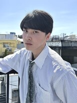 ロンドアンメゾン 原宿(Lond un Maison.)&nbsp;【吉田智哉】メンズパーマ、メンズセンターパート、7:3パート