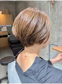 大人かわいい前下がりショート20代30代40代 池袋 目白