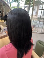 美容室ゆみ&nbsp;ヘナ髪くびれスタイル