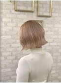切りっぱなしボブ