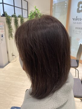 ビーズカラー イオンタウン米沢駅前店 ふんわりボリュームアップ♪ナチュラルブラウン7トーン/11