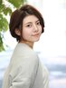 小顔似合わせカット+カラー＋【髪質改善】3STEPトリートメント　￥12000