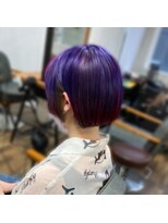 テーラヘアー 葛西店(TELA HAIR)&nbsp;バイオレット×ピンク【TELA HAIR 葛西】