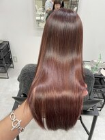 ディジョン 自由ヶ丘(Dijon)&nbsp;韓国顔まわりレイヤーカットグレージュオリーブベージュブラウン